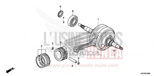 VILEBREQUIN/PISTON C125AK de 2019